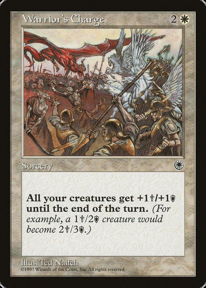 Warrior's Charge (No Flavor Text) [Portal] - La Boîte Mystère ( The Mystery Box)