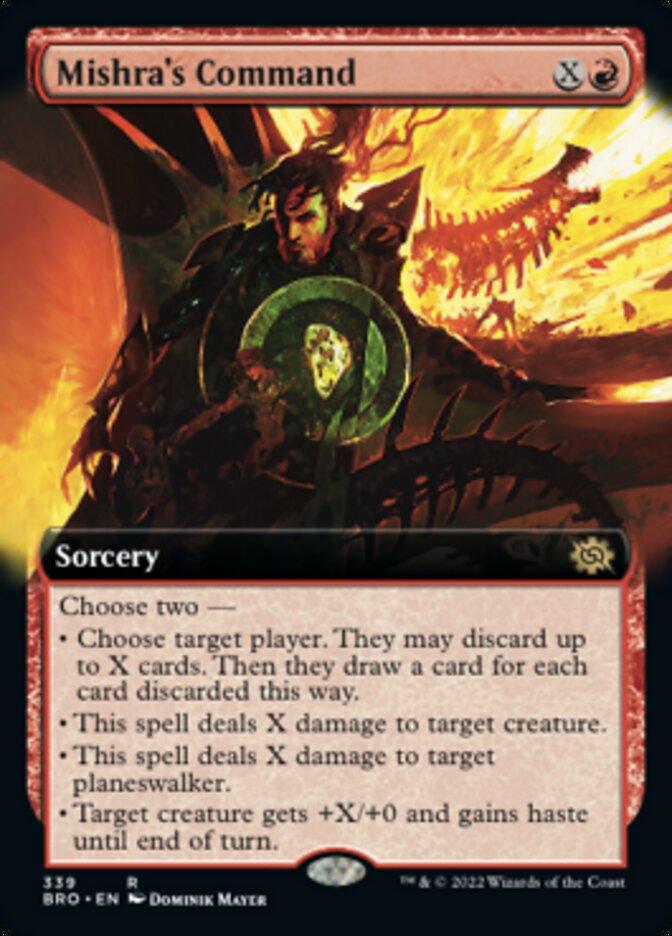 Mishra's Command (Extended Art) [The Brothers' War] - La Boîte Mystère ( The Mystery Box)