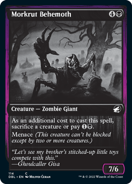 Morkrut Behemoth [Innistrad: Double Feature] - La Boîte Mystère ( The Mystery Box)