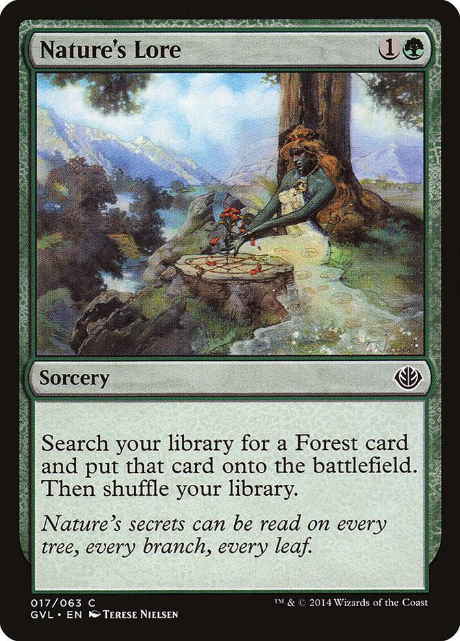 Nature's Lore (Garruk vs. Liliana) [Duel Decks Anthology] - La Boîte Mystère ( The Mystery Box)