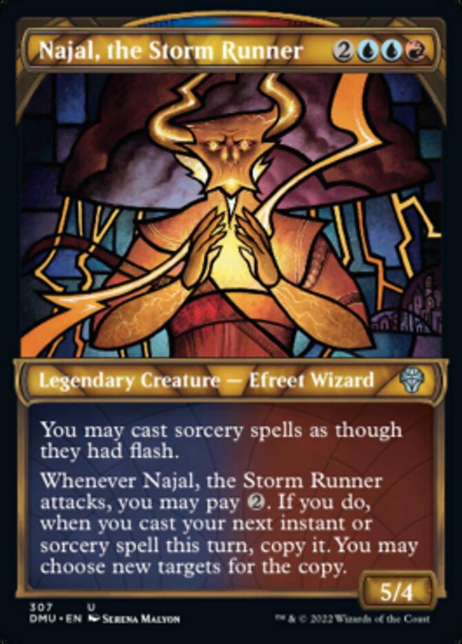 Najal, the Storm Runner (Showcase) [Dominaria United] - La Boîte Mystère ( The Mystery Box)