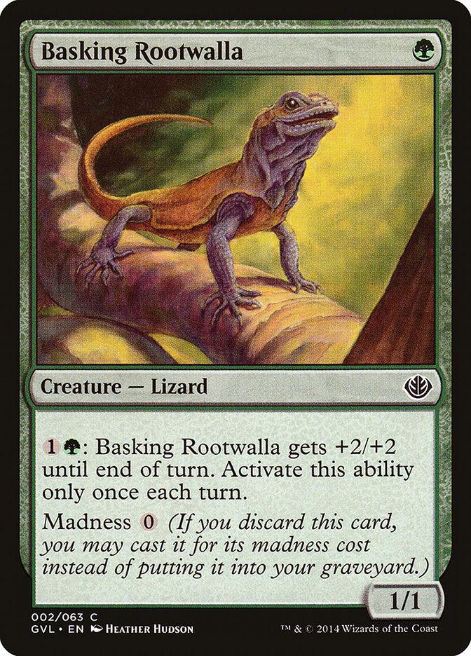 Basking Rootwalla (Garruk vs. Liliana) [Duel Decks Anthology] - La Boîte Mystère ( The Mystery Box)