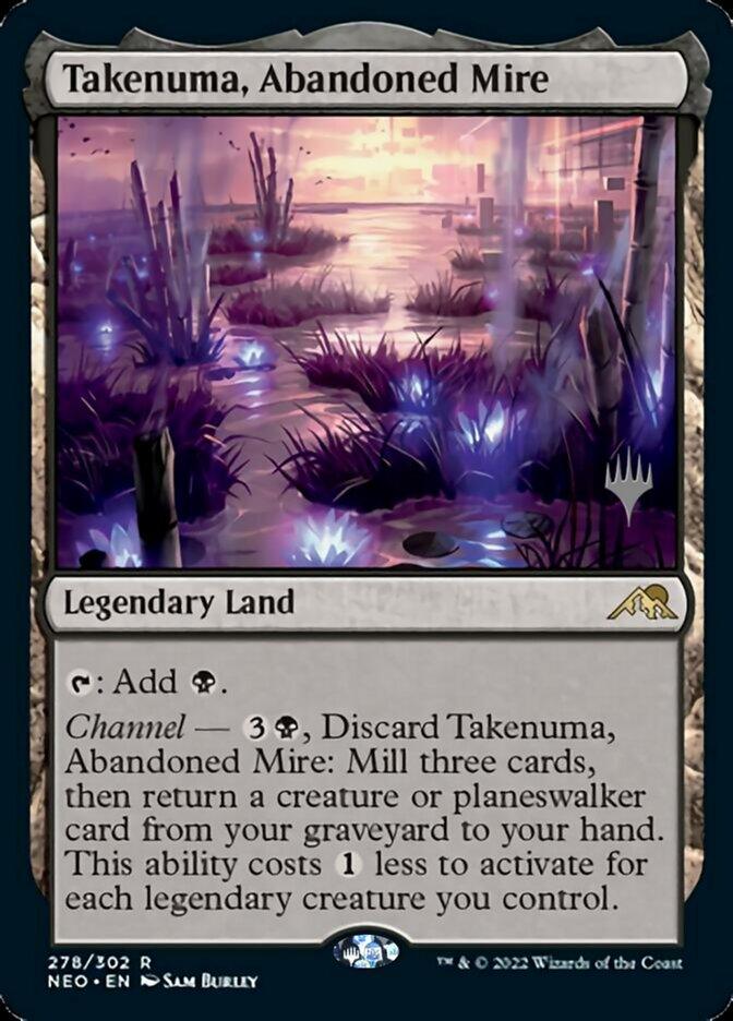 Takenuma, Abandoned Mire (Promo Pack) [Kamigawa: Neon Dynasty Promos] - La Boîte Mystère ( The Mystery Box)