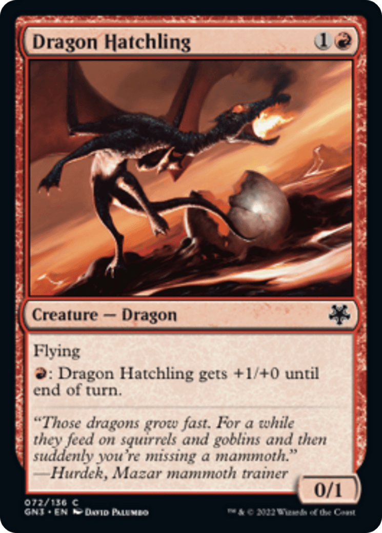 Dragon Hatchling [Game Night: Free-for-All] - La Boîte Mystère ( The Mystery Box)