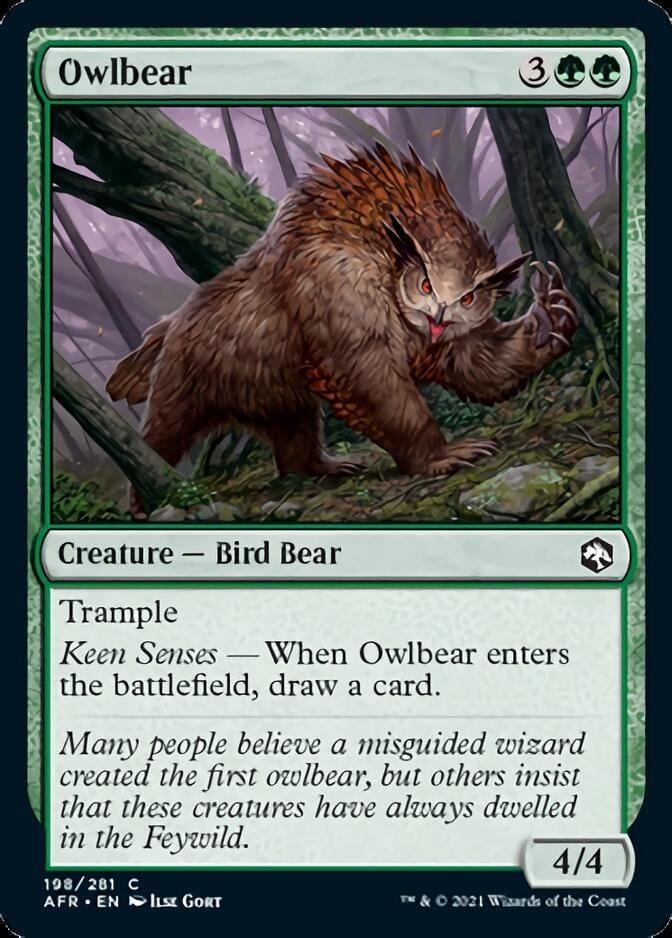 Owlbear [Dungeons & Dragons: Adventures in the Forgotten Realms] - La Boîte Mystère ( The Mystery Box)