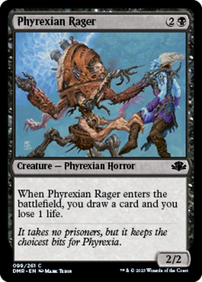 Phyrexian Rager [Dominaria Remastered] - La Boîte Mystère ( The Mystery Box)
