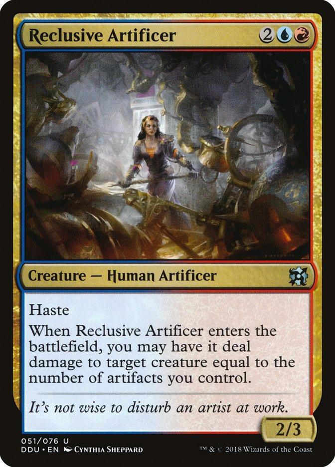 Reclusive Artificer [Duel Decks: Elves vs. Inventors] - La Boîte Mystère ( The Mystery Box)