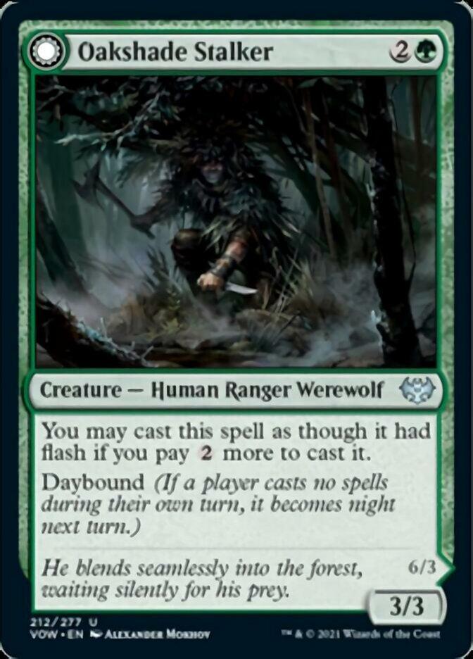 Oakshade Stalker // Moonlit Ambusher [Innistrad: Crimson Vow] - La Boîte Mystère ( The Mystery Box)