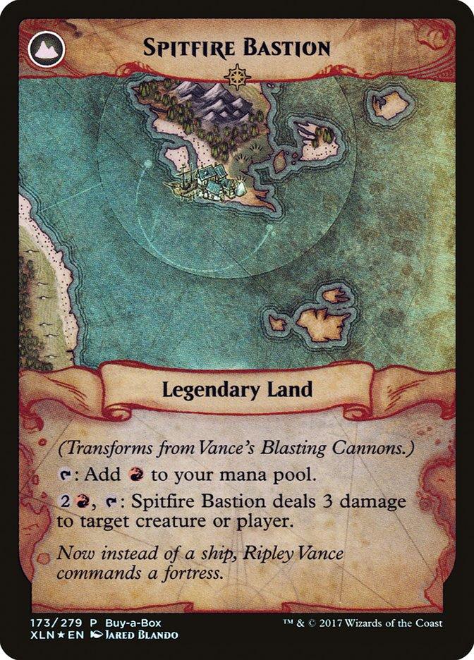 Vance's Blasting Cannons // Spitfire Bastion (Buy-A-Box) [Ixalan Treasure Chest] - La Boîte Mystère ( The Mystery Box)