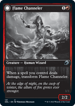 Flame Channeler // Embodiment of Flame [Innistrad: Double Feature] - La Boîte Mystère ( The Mystery Box)