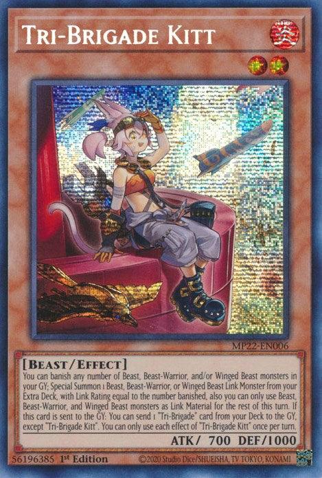 Tri-Brigade Kitt [MP22-EN006] Prismatic Secret Rare - La Boîte Mystère ( The Mystery Box)