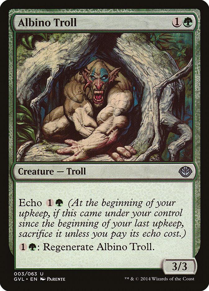 Albino Troll (Garruk vs. Liliana) [Duel Decks Anthology] - La Boîte Mystère ( The Mystery Box)