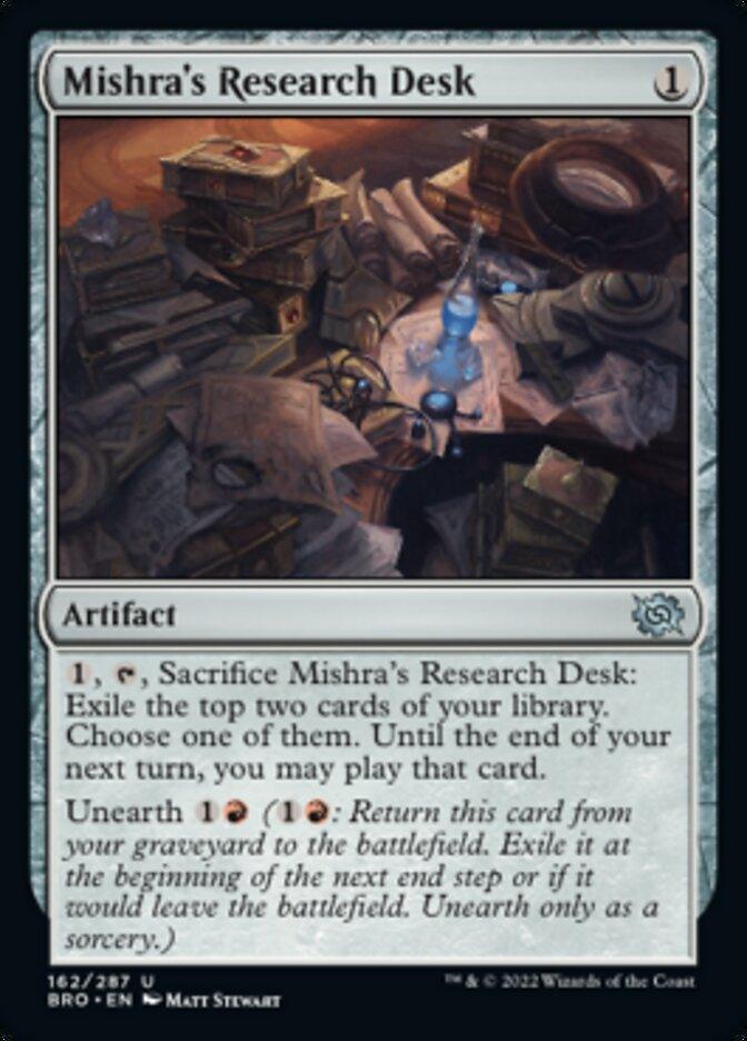 Mishra's Research Desk [The Brothers' War] - La Boîte Mystère ( The Mystery Box)