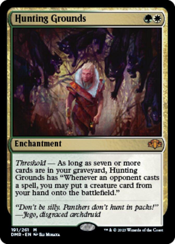 Hunting Grounds [Dominaria Remastered] - La Boîte Mystère ( The Mystery Box)