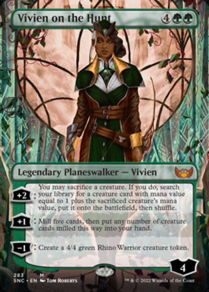 Vivien on the Hunt (Borderless) [Streets of New Capenna] - La Boîte Mystère ( The Mystery Box)