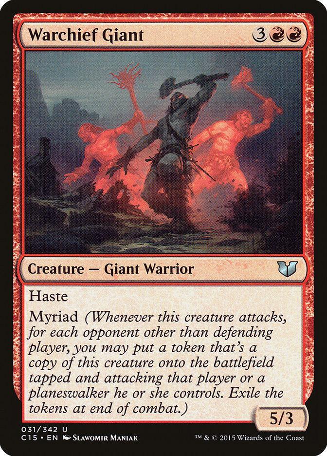 Warchief Giant [Commander 2015] - La Boîte Mystère ( The Mystery Box)