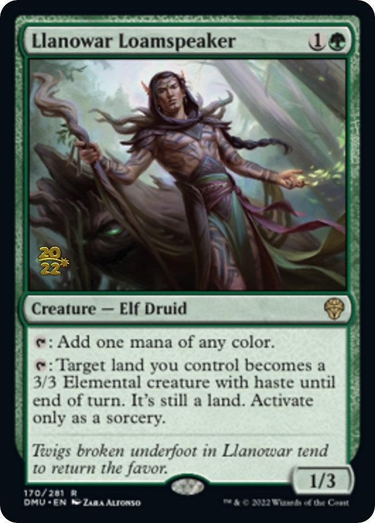 Llanowar Loamspeaker [Dominaria United Prerelease Promos] - La Boîte Mystère ( The Mystery Box)
