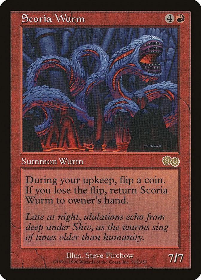 Scoria Wurm [Urza's Saga] - La Boîte Mystère ( The Mystery Box)