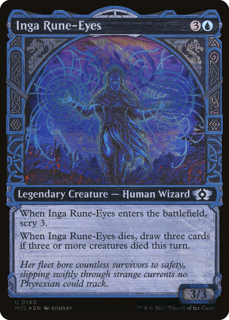 Inga Rune-Eyes (Halo Foil) [Multiverse Legends] - La Boîte Mystère ( The Mystery Box)
