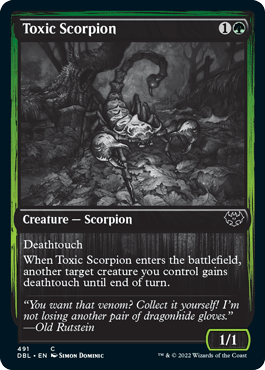 Toxic Scorpion [Innistrad: Double Feature] - La Boîte Mystère ( The Mystery Box)