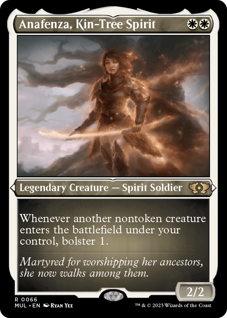 Anafenza, Kin-Tree Spirit (Foil Etched) [Multiverse Legends] - La Boîte Mystère ( The Mystery Box)