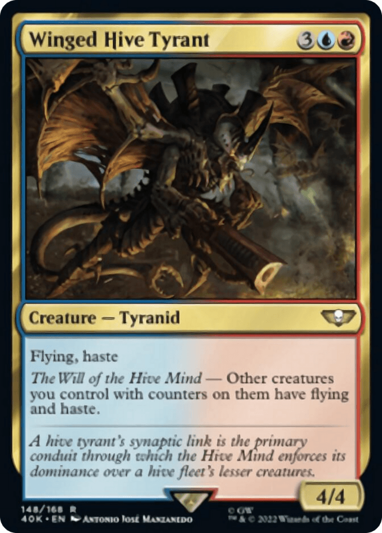 Winged Hive Tyrant [Universes Beyond: Warhammer 40,000] - La Boîte Mystère ( The Mystery Box)