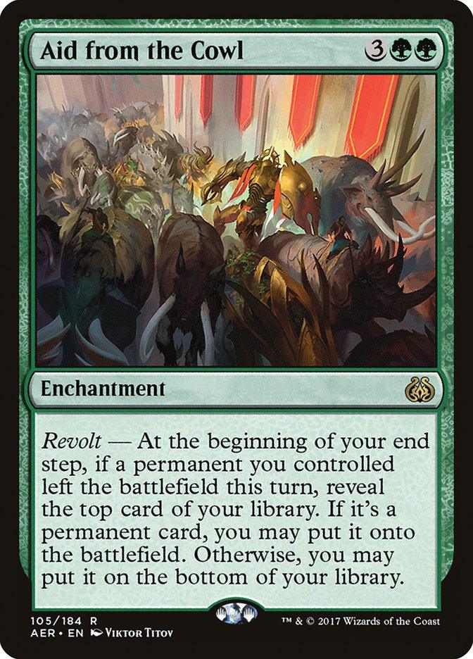 Aid from the Cowl [Aether Revolt] - La Boîte Mystère ( The Mystery Box)