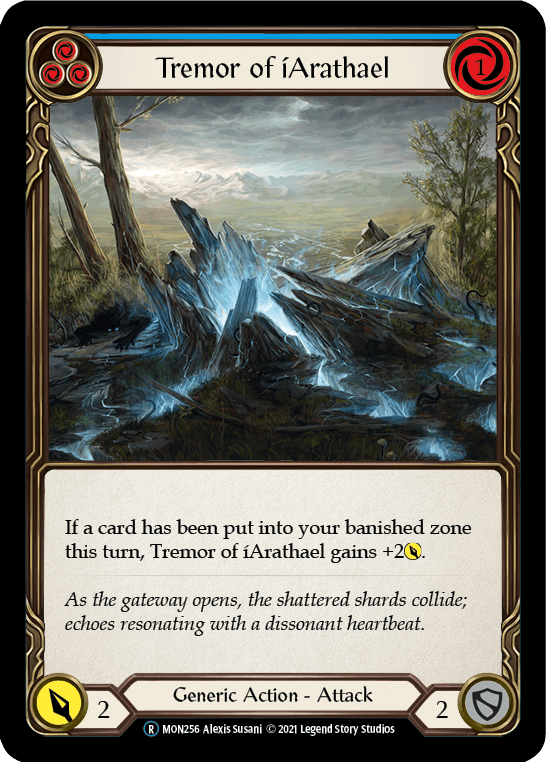 Tremor of iArathael (Blue) [U-MON256] Unlimited Normal - La Boîte Mystère ( The Mystery Box)