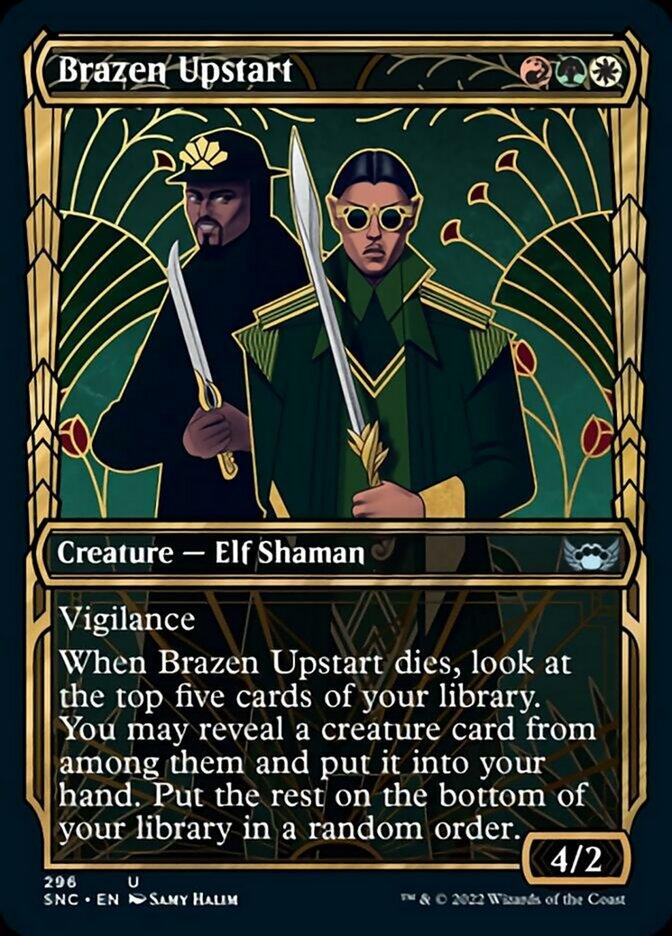 Brazen Upstart (Showcase Golden Age) [Streets of New Capenna] - La Boîte Mystère ( The Mystery Box)