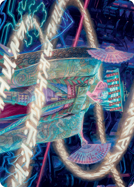 Satsuki, the Living Lore Art Card [Kamigawa: Neon Dynasty Art Series] - La Boîte Mystère ( The Mystery Box)