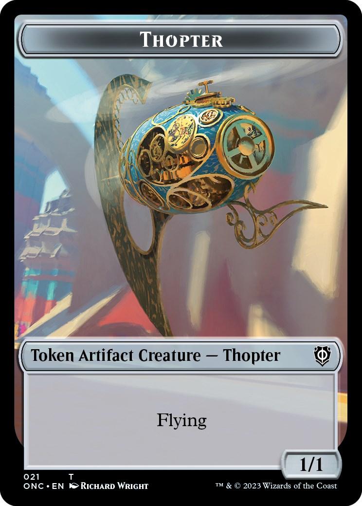 Myr // Thopter Double-Sided Token [Phyrexia: All Will Be One Commander Tokens] - La Boîte Mystère ( The Mystery Box)