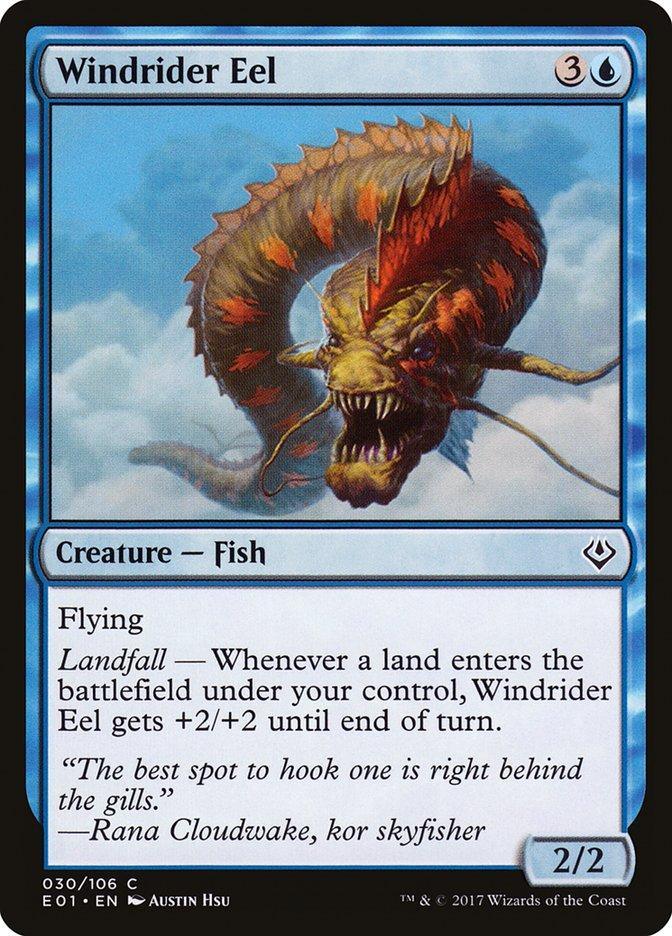 Windrider Eel [Archenemy: Nicol Bolas] - La Boîte Mystère ( The Mystery Box)