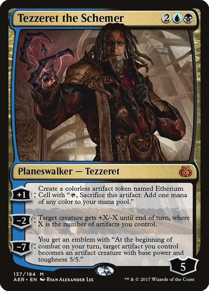 Tezzeret the Schemer [Aether Revolt] - La Boîte Mystère ( The Mystery Box)