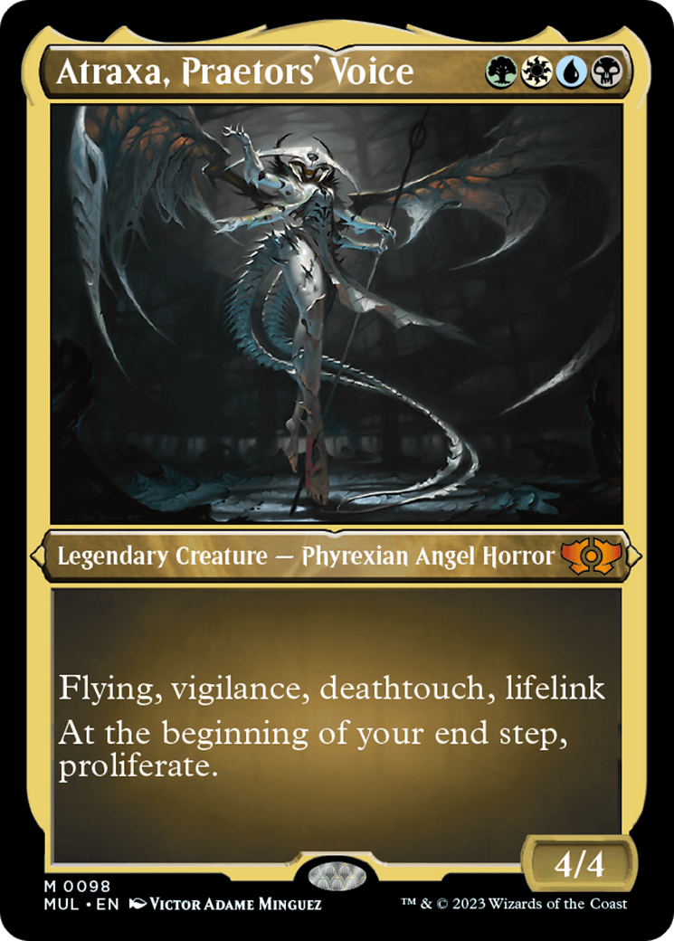 Atraxa, Praetors' Voice (Foil Etched) [Multiverse Legends] - La Boîte Mystère ( The Mystery Box)