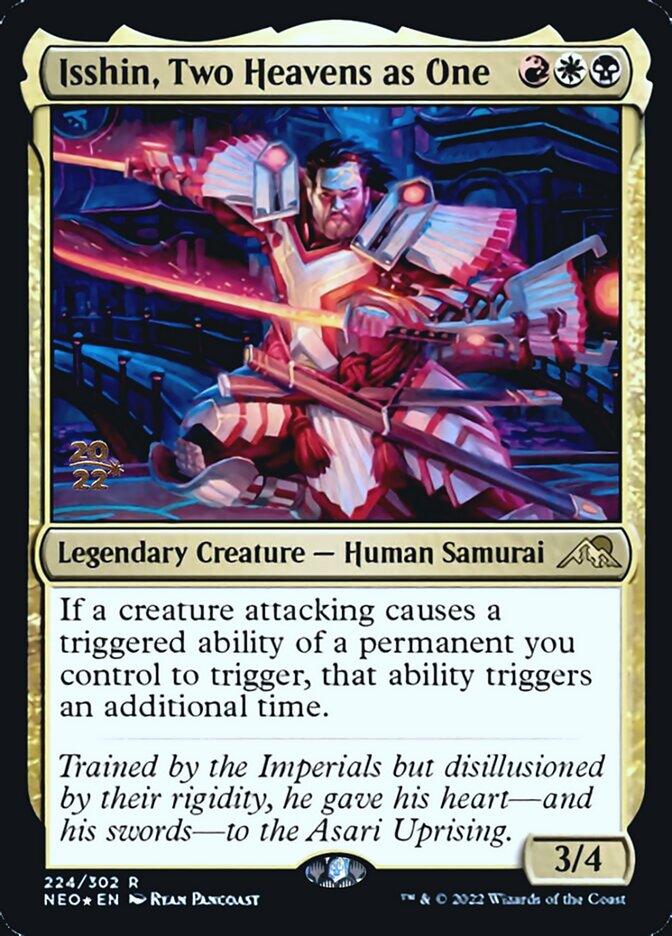 Isshin, Two Heavens as One [Kamigawa: Neon Dynasty Prerelease Promos] - La Boîte Mystère ( The Mystery Box)