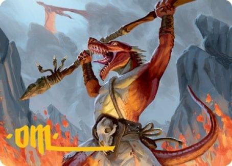 Kobold Art Card (Gold-Stamped Signature) [Dungeons & Dragons: Adventures in the Forgotten Realms Art Series] - La Boîte Mystère ( The Mystery Box)