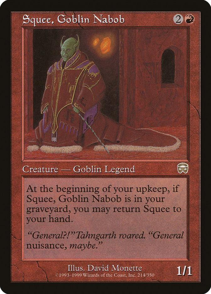 Squee, Goblin Nabob [Mercadian Masques] - La Boîte Mystère ( The Mystery Box)