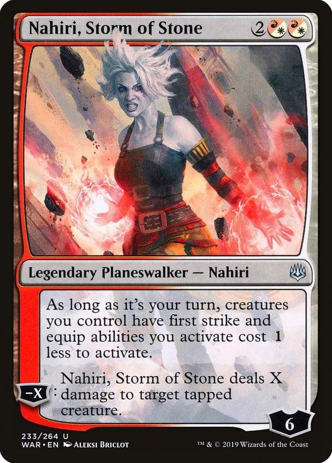 Nahiri, Storm of Stone [War of the Spark] - La Boîte Mystère ( The Mystery Box)