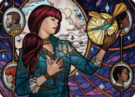 Jhoira, Ageless Innovator Art Card [Dominaria United Art Series] - La Boîte Mystère ( The Mystery Box)
