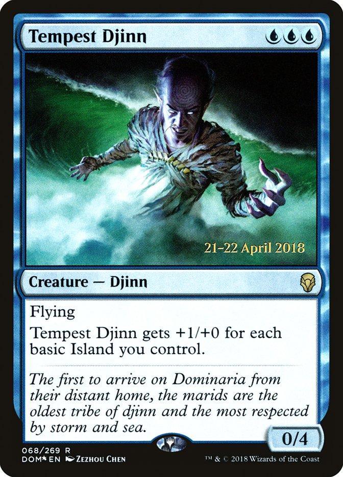 Tempest Djinn [Dominaria Prerelease Promos] - La Boîte Mystère ( The Mystery Box)