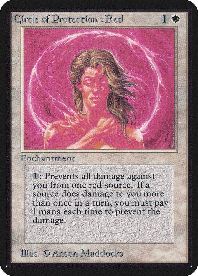 Circle of Protection: Red [Limited Edition Alpha] - La Boîte Mystère ( The Mystery Box)