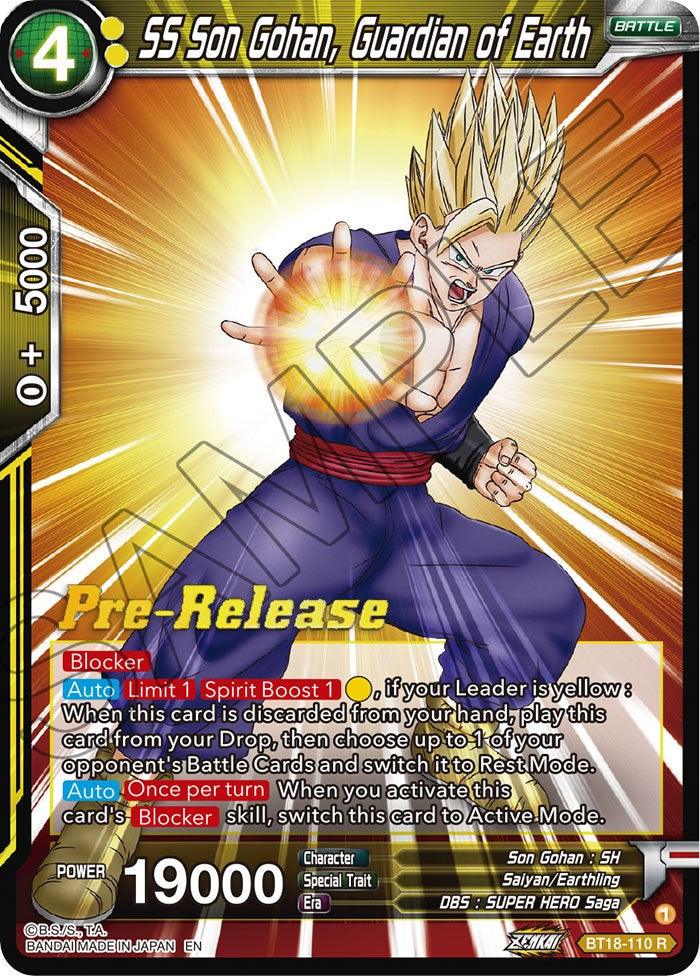 SS Son Gohan, Guardian of Earth (BT18-110) [Dawn of the Z-Legends Prerelease Promos] - La Boîte Mystère ( The Mystery Box)