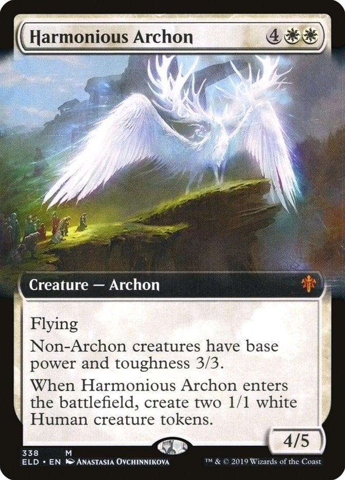 Harmonious Archon (Extended) [Throne of Eldraine] - La Boîte Mystère ( The Mystery Box)