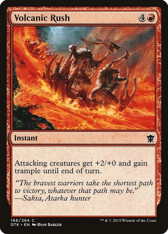 Volcanic Rush [Dragons of Tarkir] - La Boîte Mystère ( The Mystery Box)
