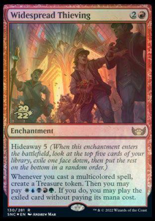 Widespread Thieving [Streets of New Capenna Prerelease Promos] - La Boîte Mystère ( The Mystery Box)