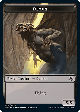 Bird Illusion // Demon Double-Sided Token [Game Night: Free-for-All Tokens] - La Boîte Mystère ( The Mystery Box)