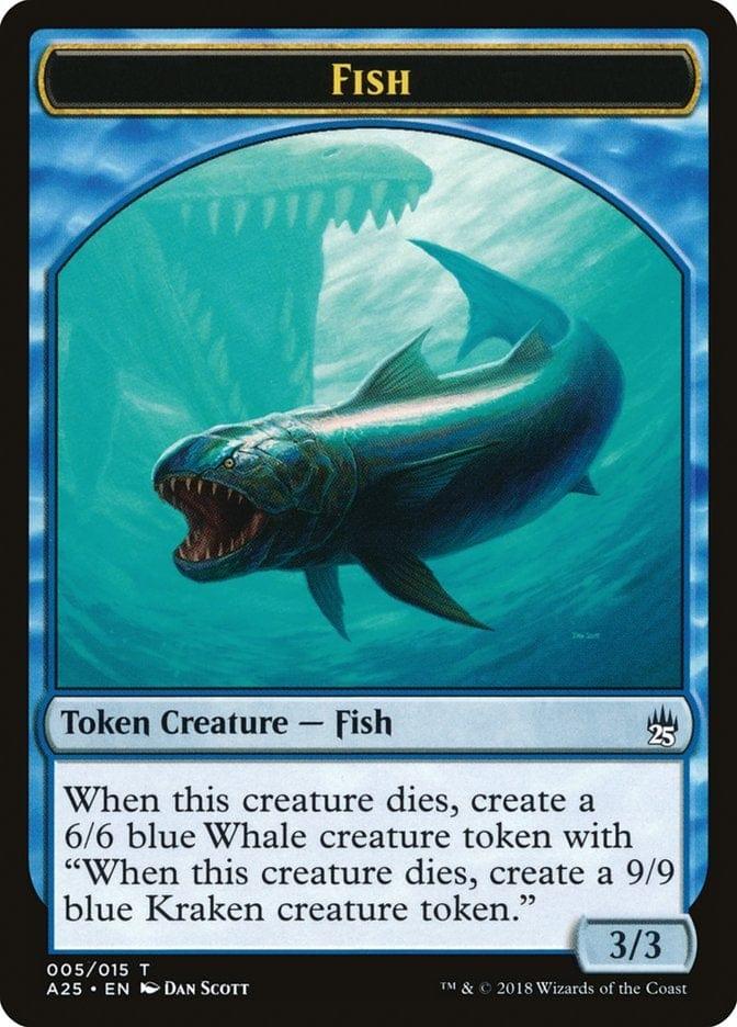 Fish // Kraken [Masters 25 Tokens] - La Boîte Mystère ( The Mystery Box)