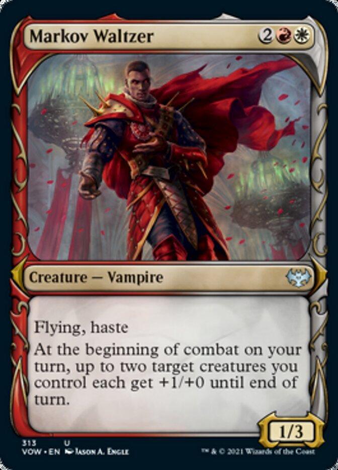 Markov Waltzer (Showcase Fang Frame) [Innistrad: Crimson Vow] - La Boîte Mystère ( The Mystery Box)