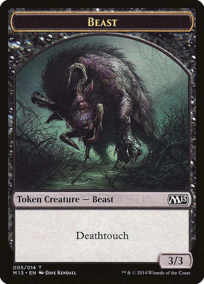 Beast (005/014) [Magic 2015 Tokens] - La Boîte Mystère ( The Mystery Box)