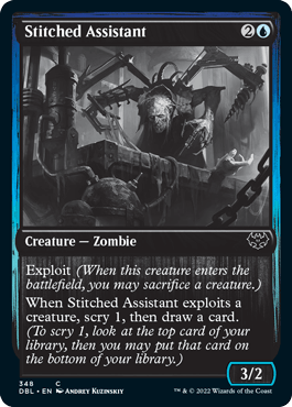 Stitched Assistant [Innistrad: Double Feature] - La Boîte Mystère ( The Mystery Box)